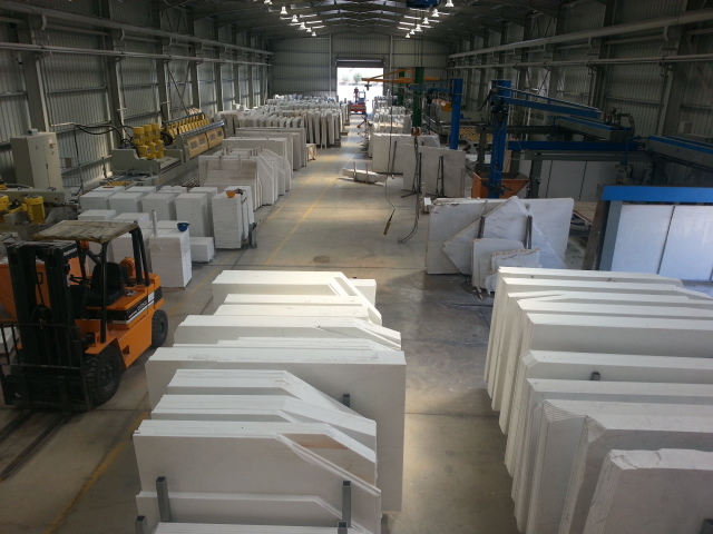 Greek marble blocks