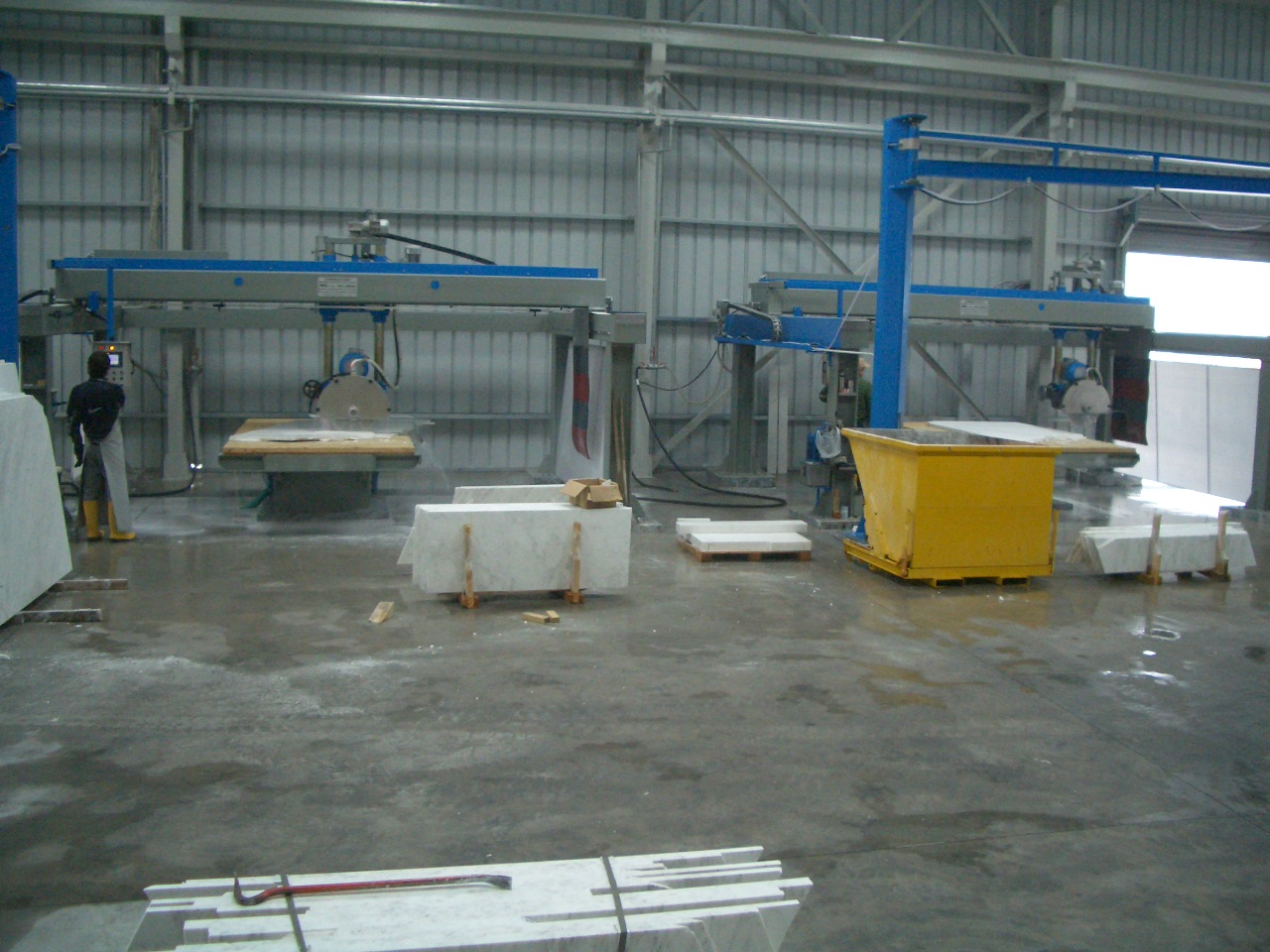 Greek marble tiles